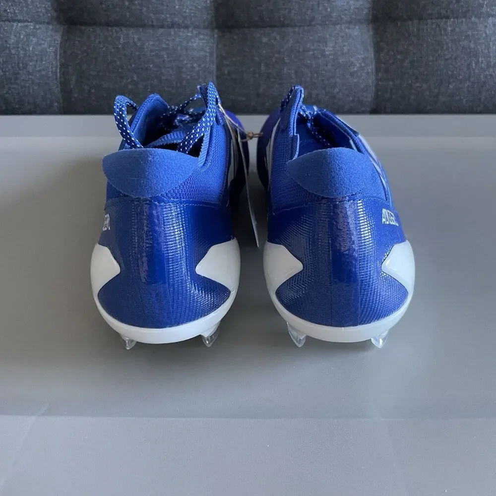 NWT Adidas ADIZERO ELECTRIC Football Cleats Royal Blue IH7449 Men’s Sz 12.5